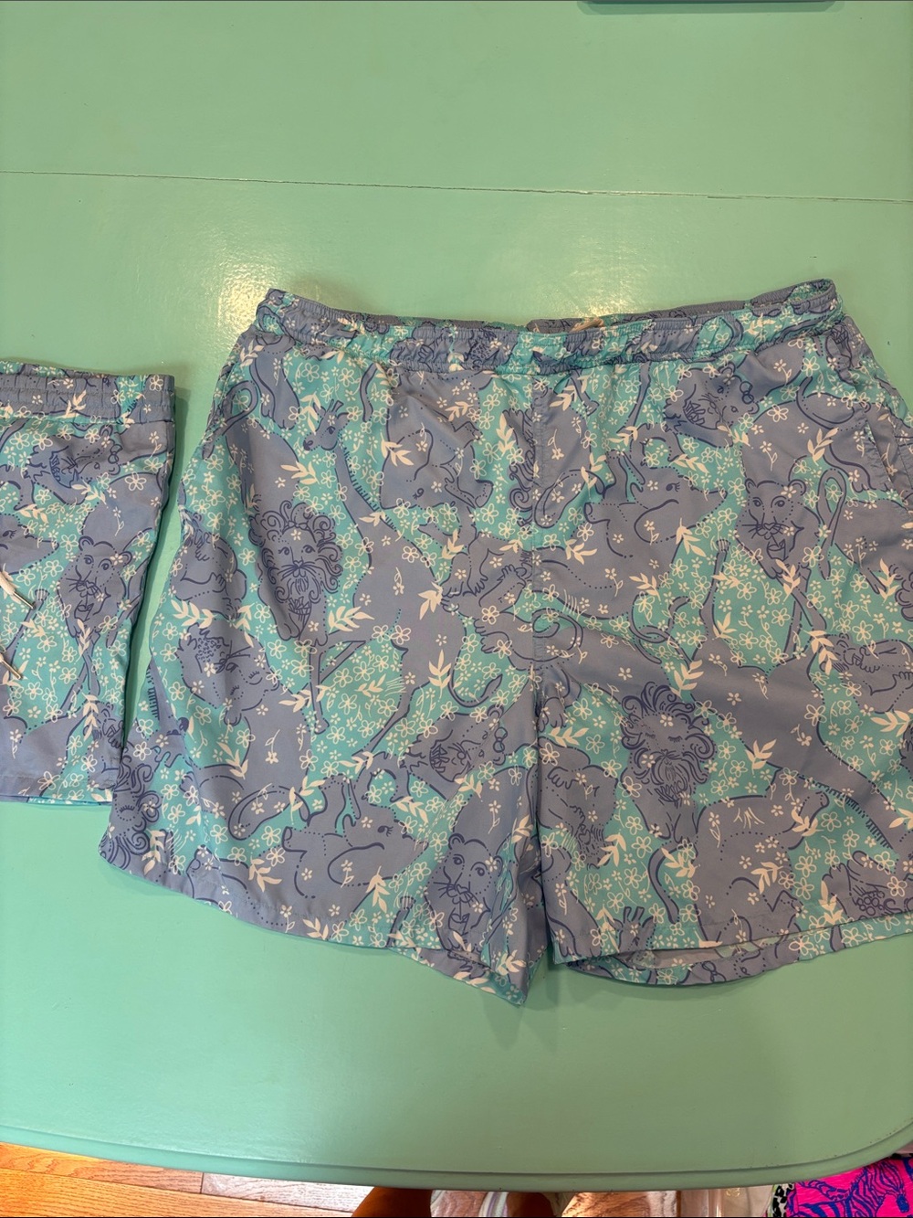 Lilly Pulitzer Print Swim Trunks